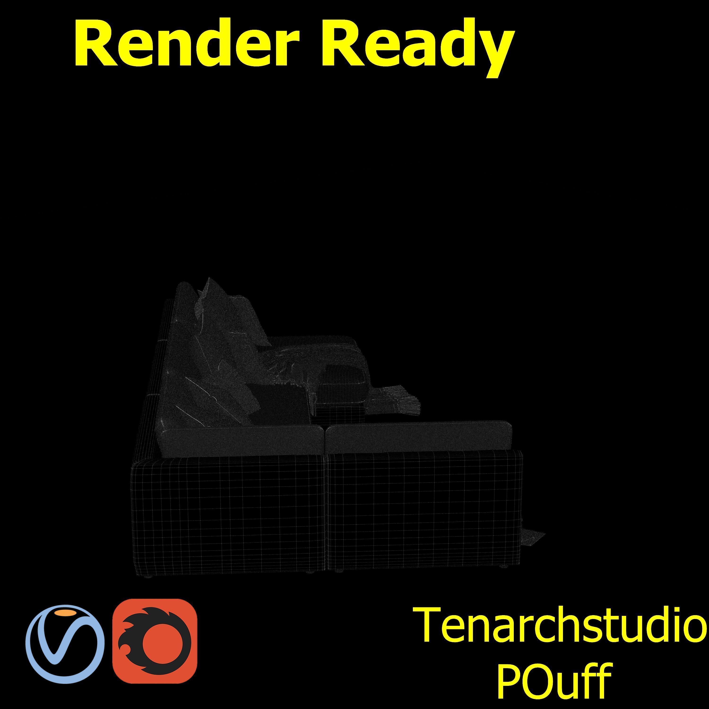 tenarchstudio  blanche katarina sectional sofa render ready 3D model_10