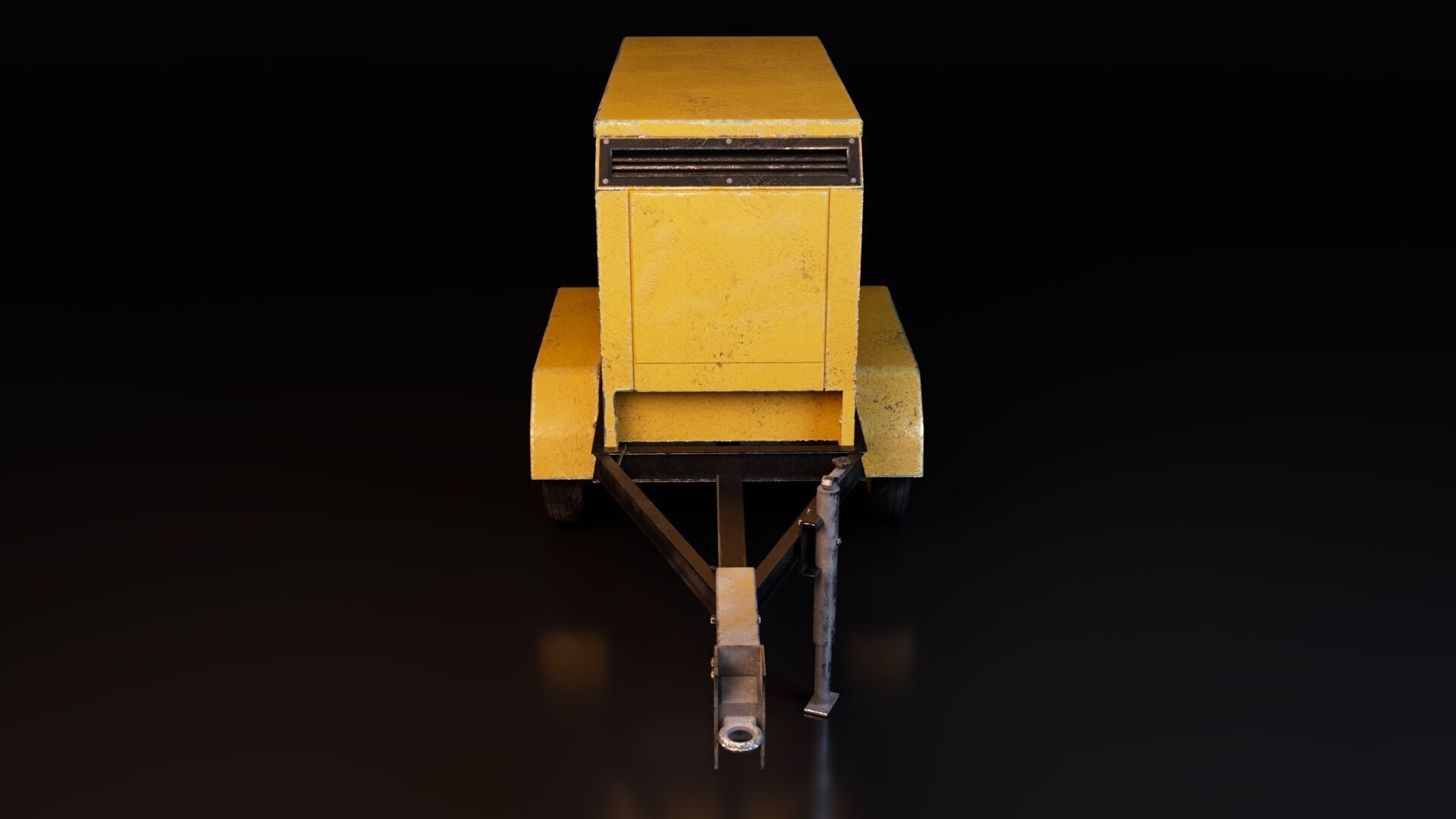 Construction Site Generator Low-poly 3D model_4