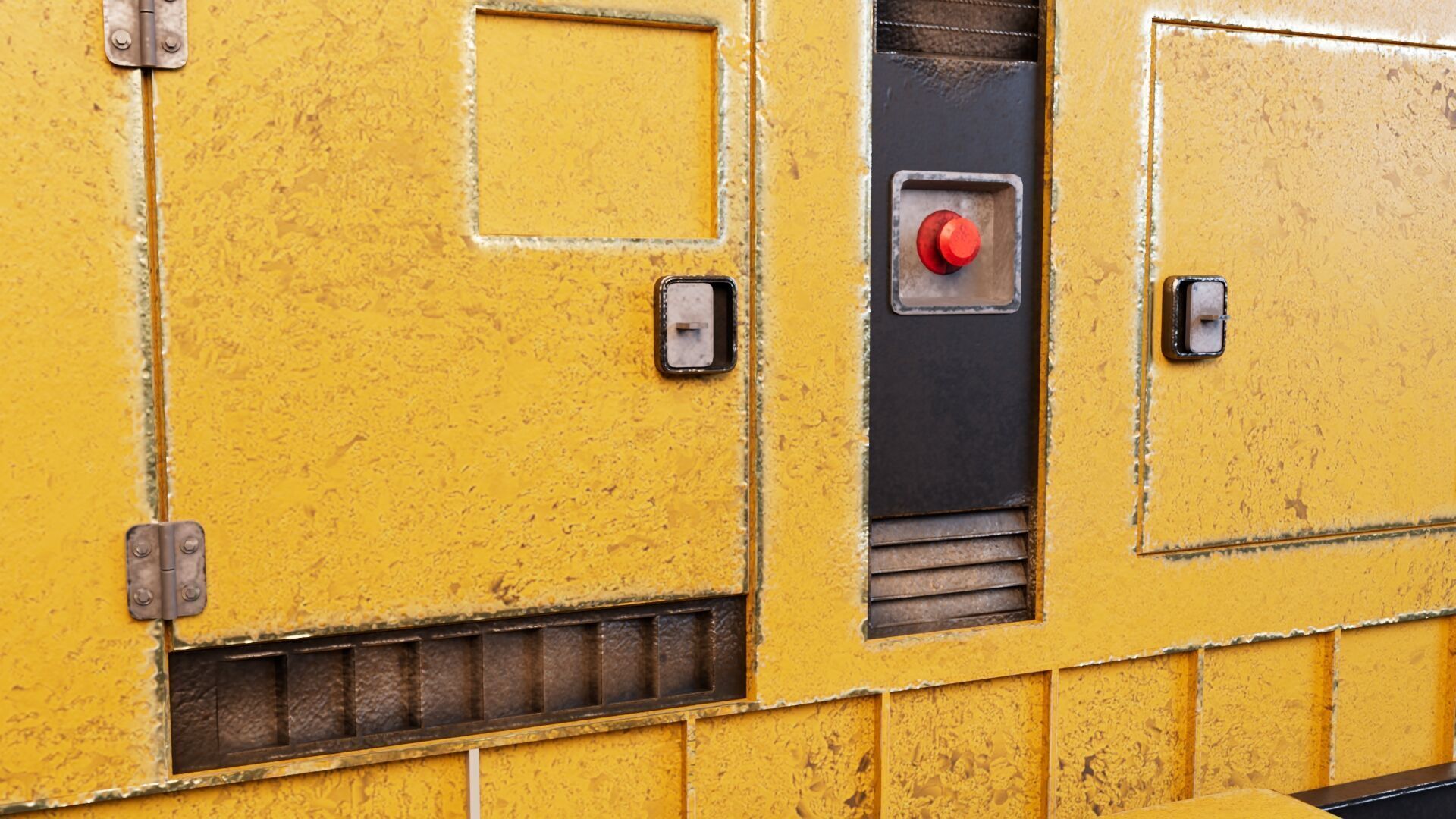 Construction Site Generator Low-poly 3D model_6