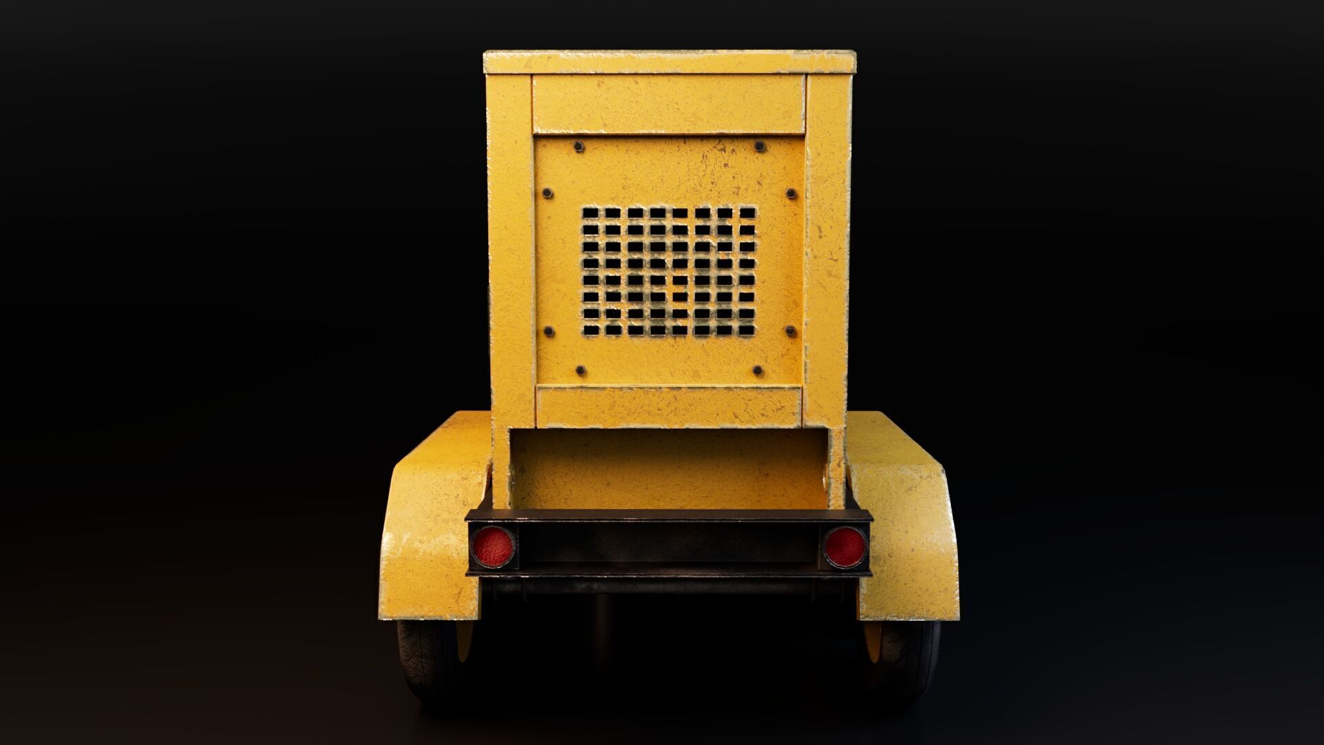 Construction Site Generator Low-poly 3D model_5