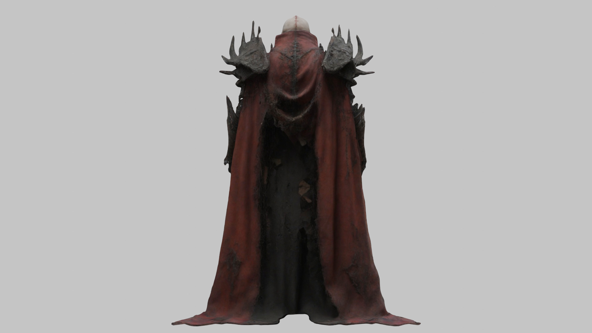 Dark Knight Warrior - Fantasy 3D Model Low-poly 3D model_15