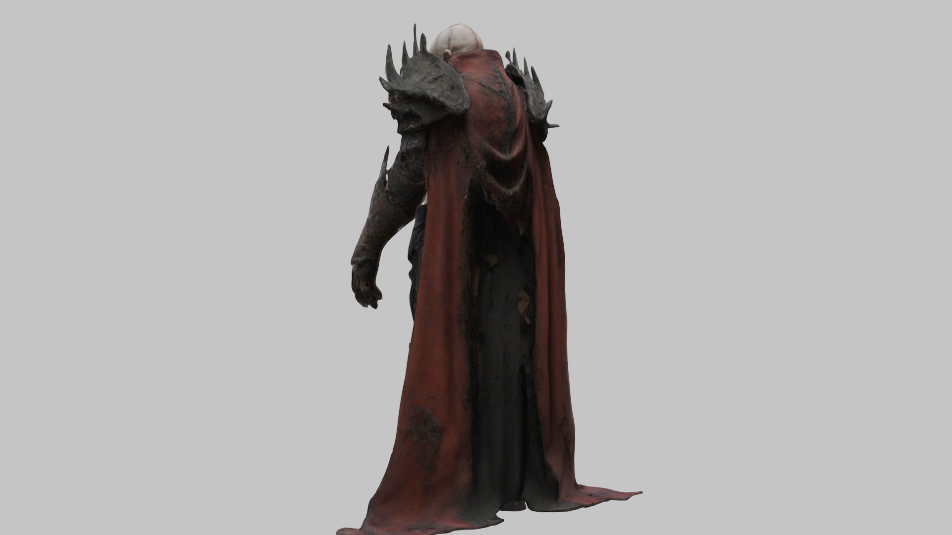 Dark Knight Warrior - Fantasy 3D Model Low-poly 3D model_2