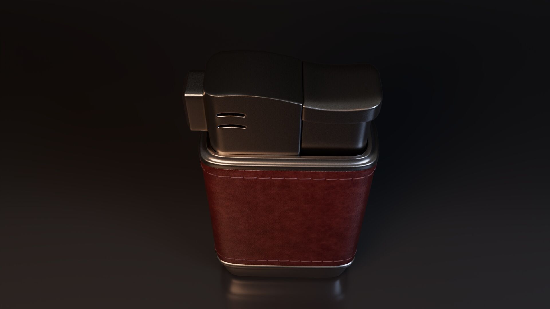 Pipe Lighter Low-poly 3D model_3