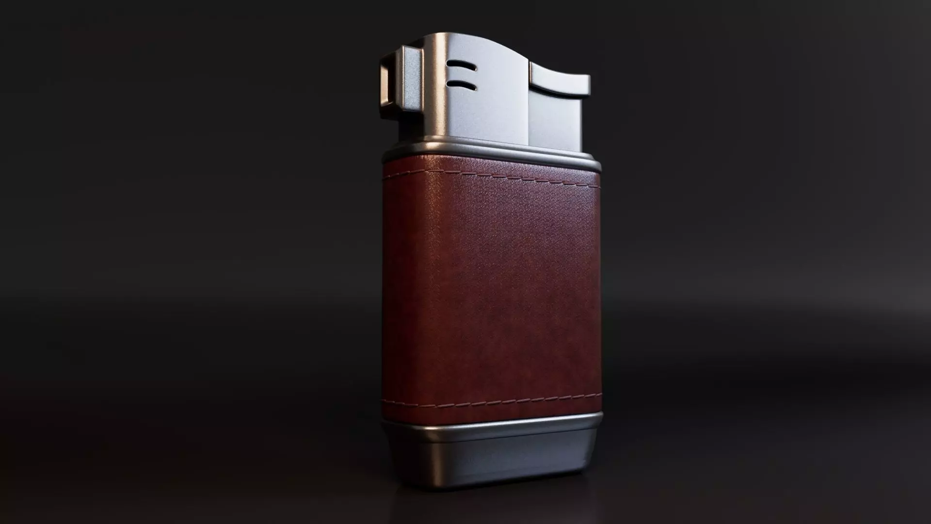Pipe Lighter Low-poly 3D model_0