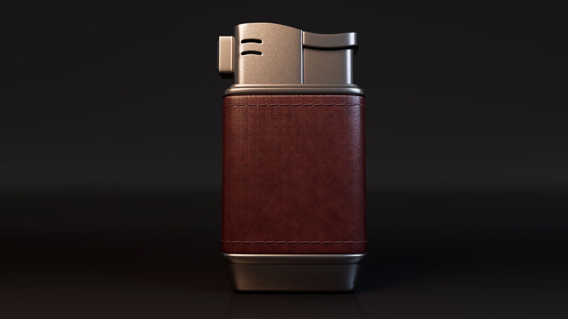 Pipe Lighter Low-poly 3D model_2
