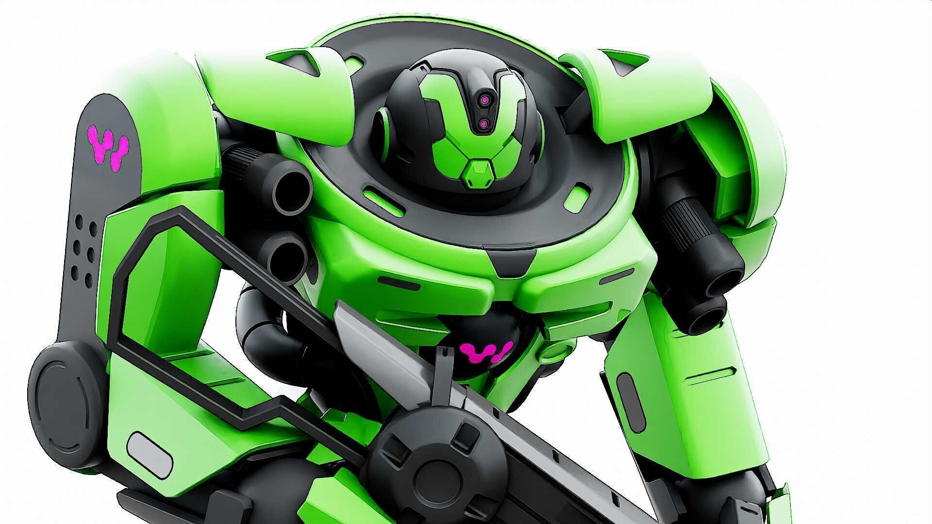 DOOM FIGHTER V-8  Rigged for Unreal Engine - Unity - MIXAMO 3D model_24