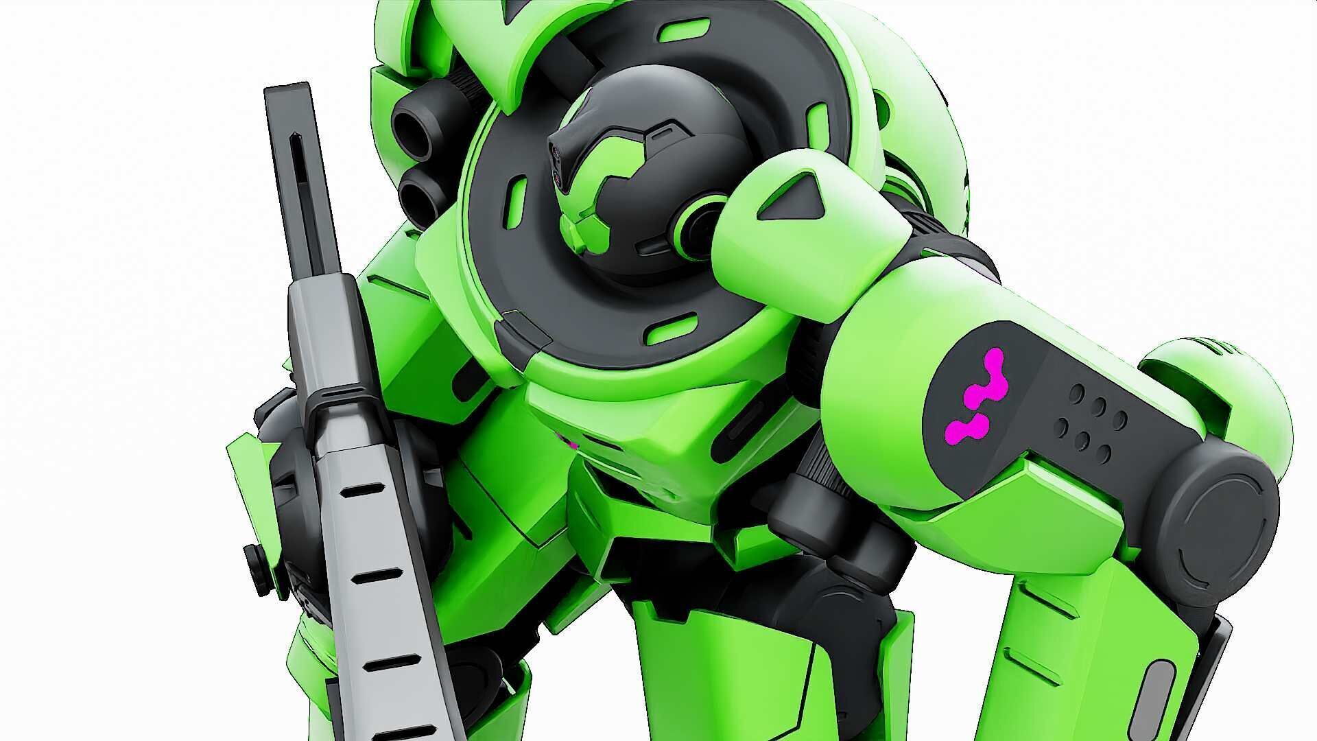 DOOM FIGHTER V-8  Rigged for Unreal Engine - Unity - MIXAMO 3D model_29