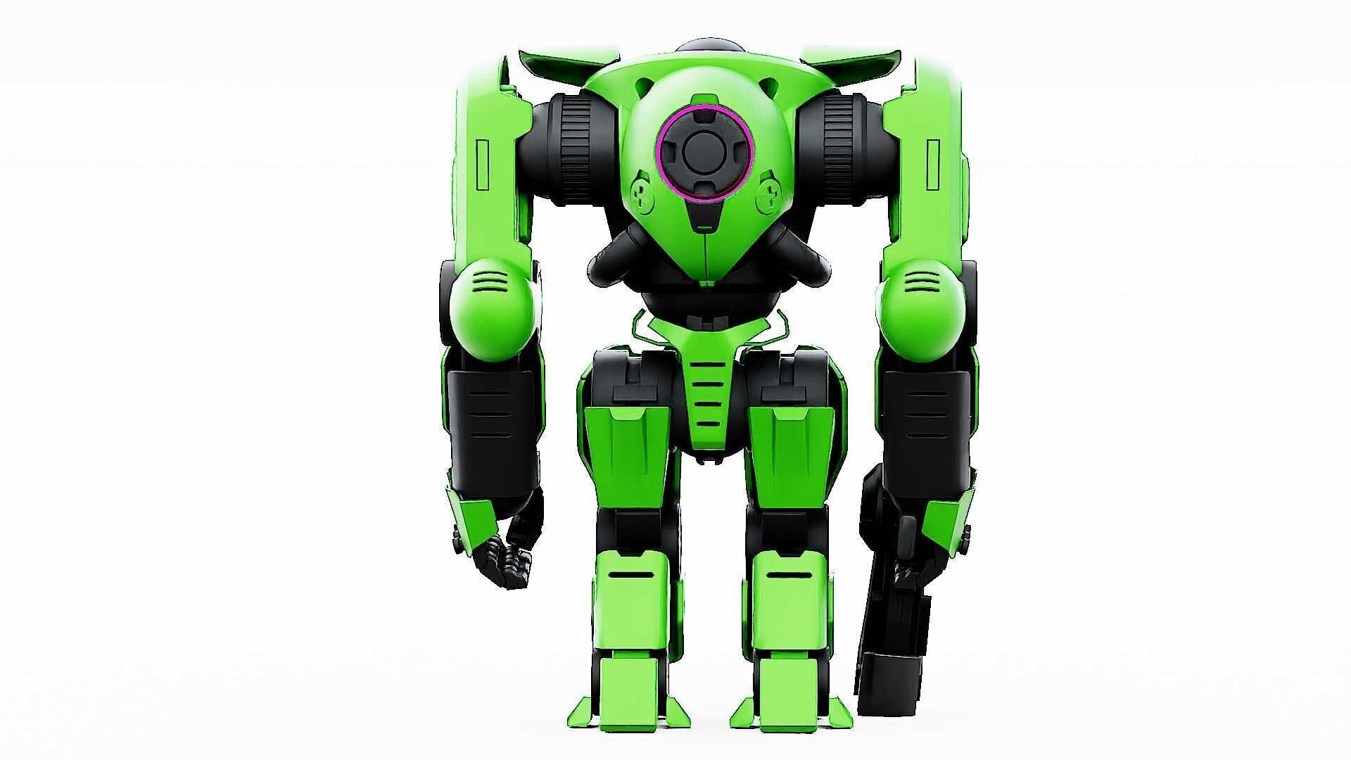 DOOM FIGHTER V-8  Rigged for Unreal Engine - Unity - MIXAMO 3D model_31