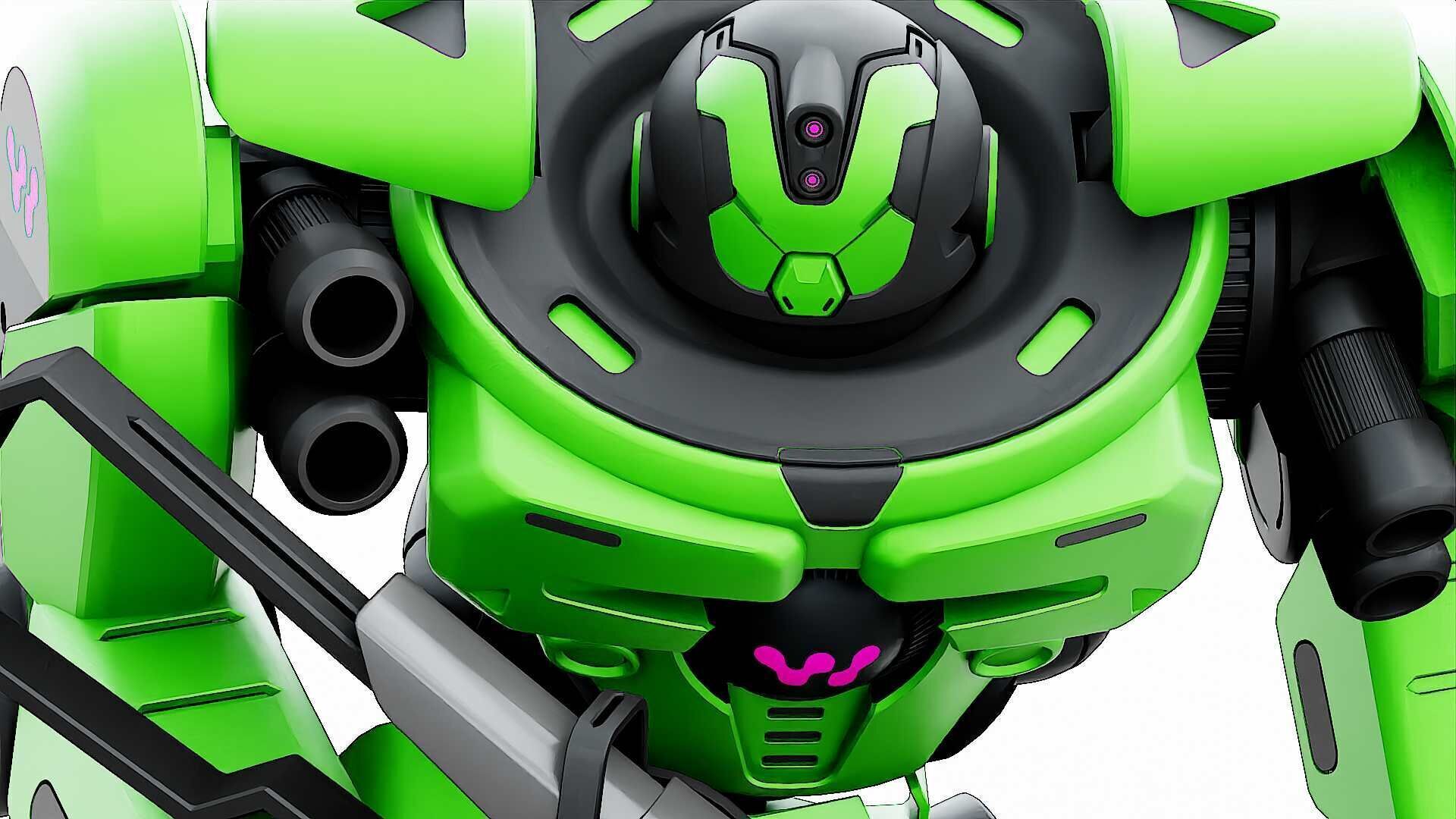 DOOM FIGHTER V-8  Rigged for Unreal Engine - Unity - MIXAMO 3D model_27