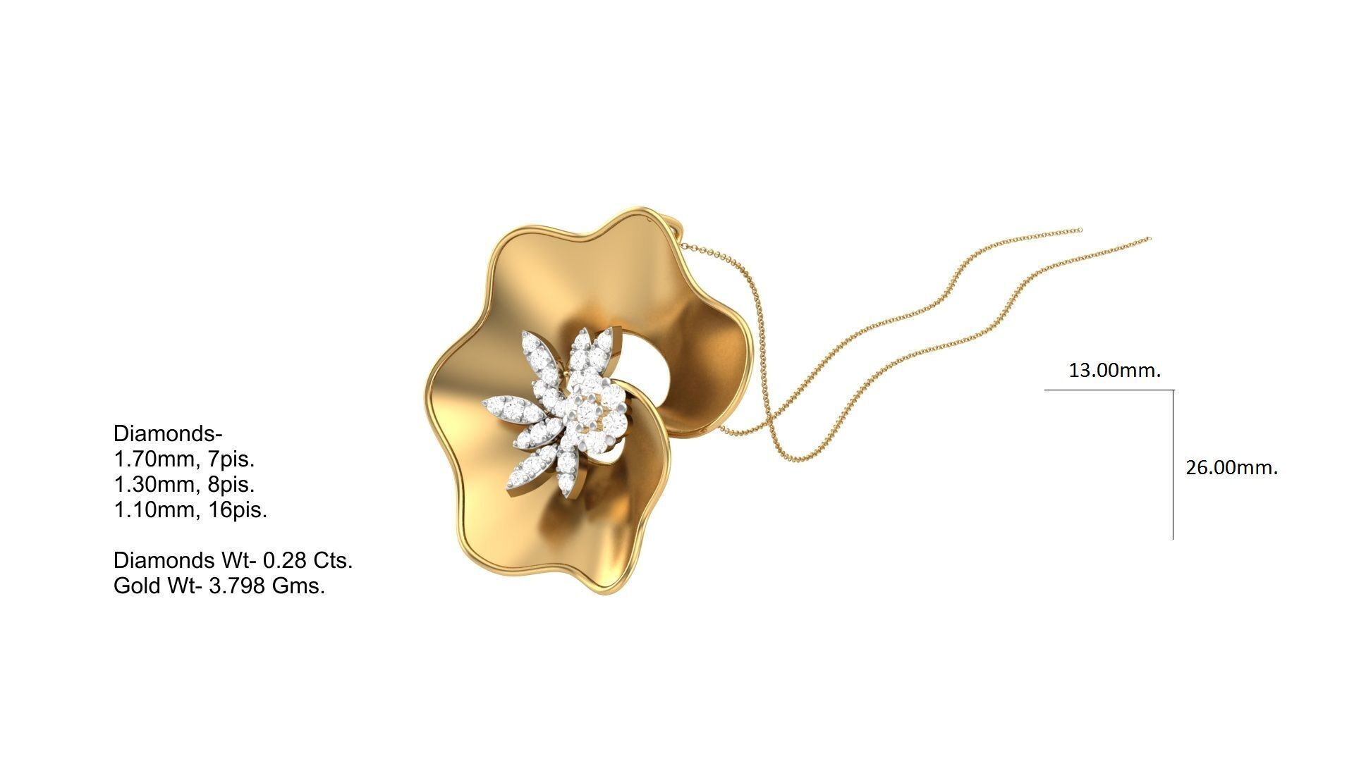 Pendant Earring Set Designs Lot 3D print model_72