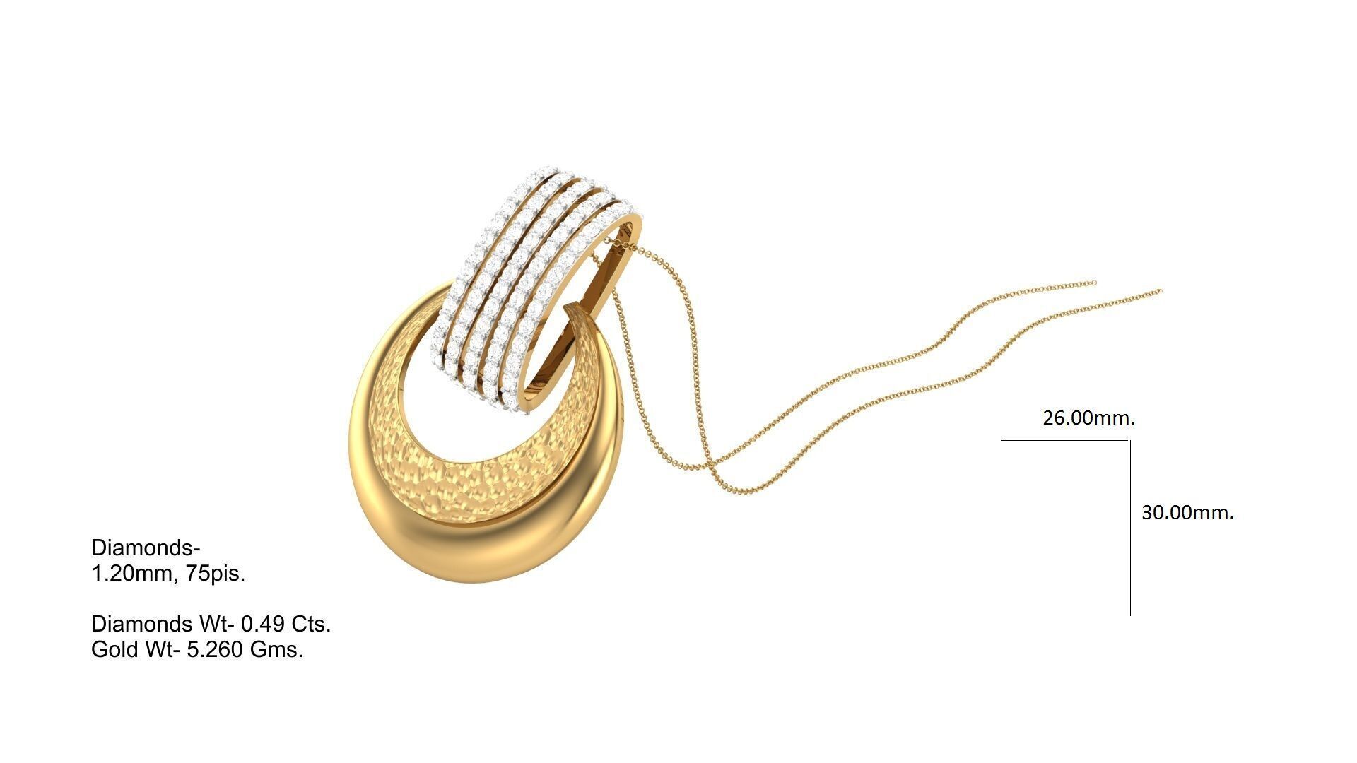 Pendant Earring Set Designs Lot 3D print model_107