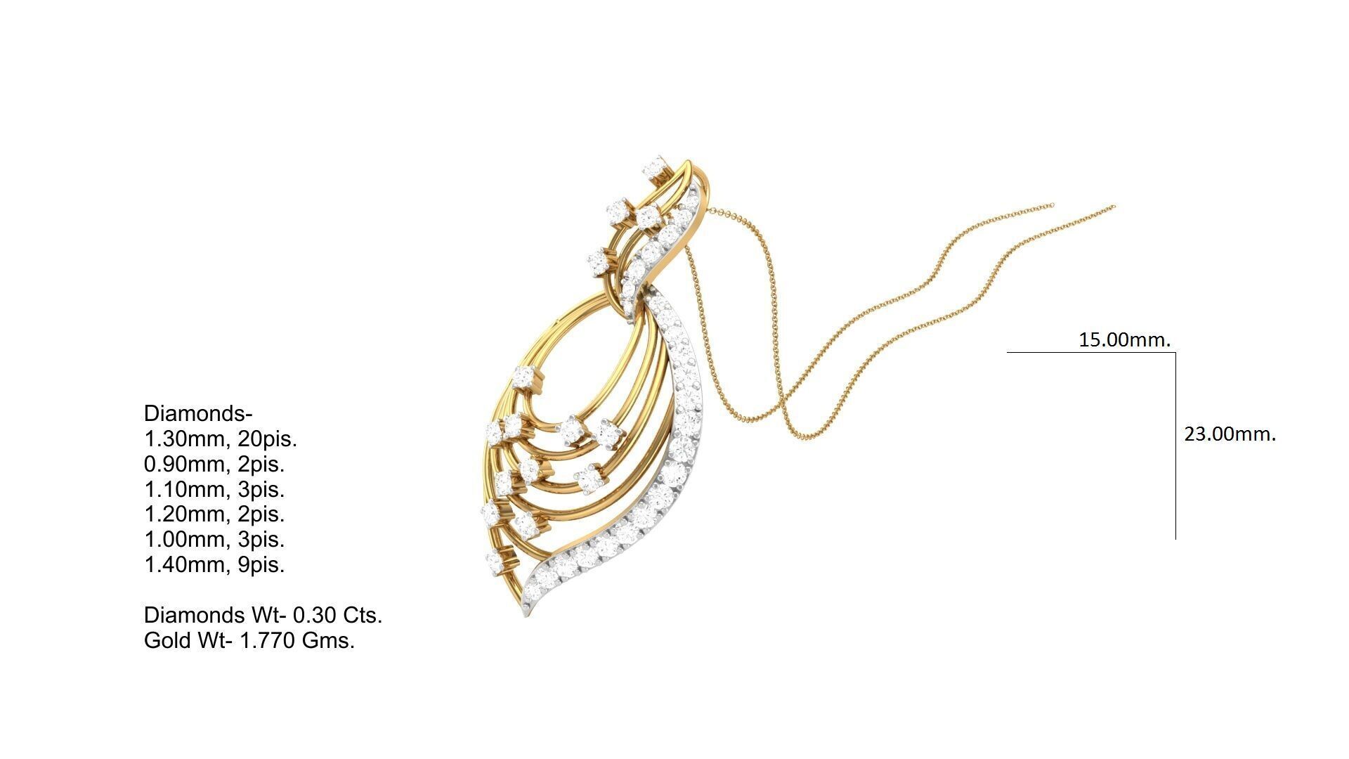 Pendant Earring Set Designs Lot 3D print model_108