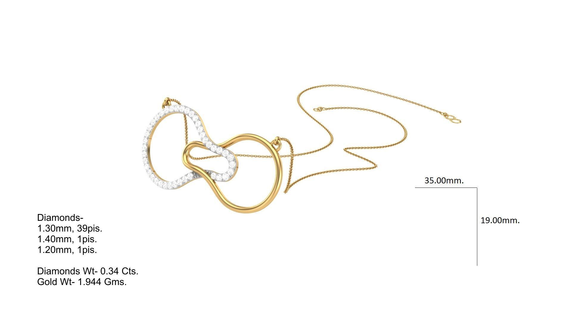 Pendant Earring Set Designs Lot 3D print model_103