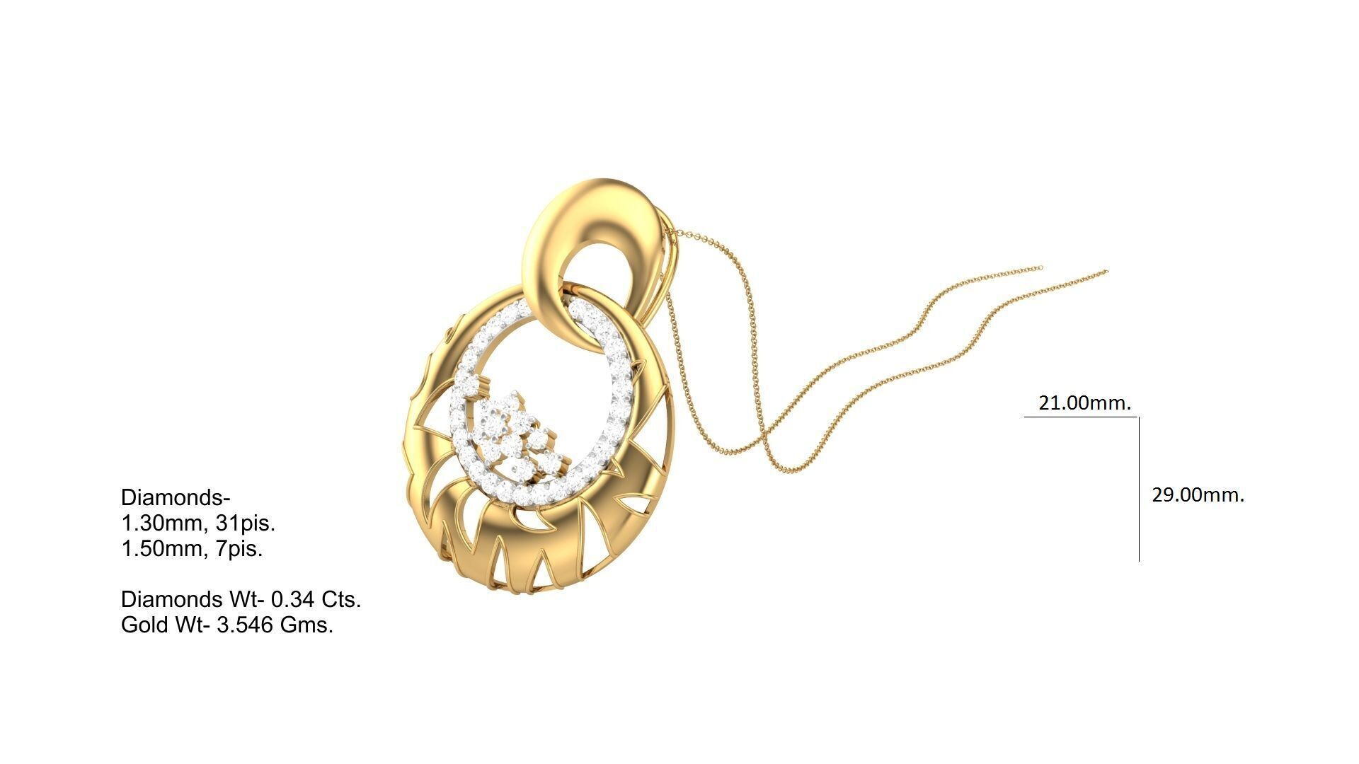 Pendant Earring Set Designs Lot 3D print model_110