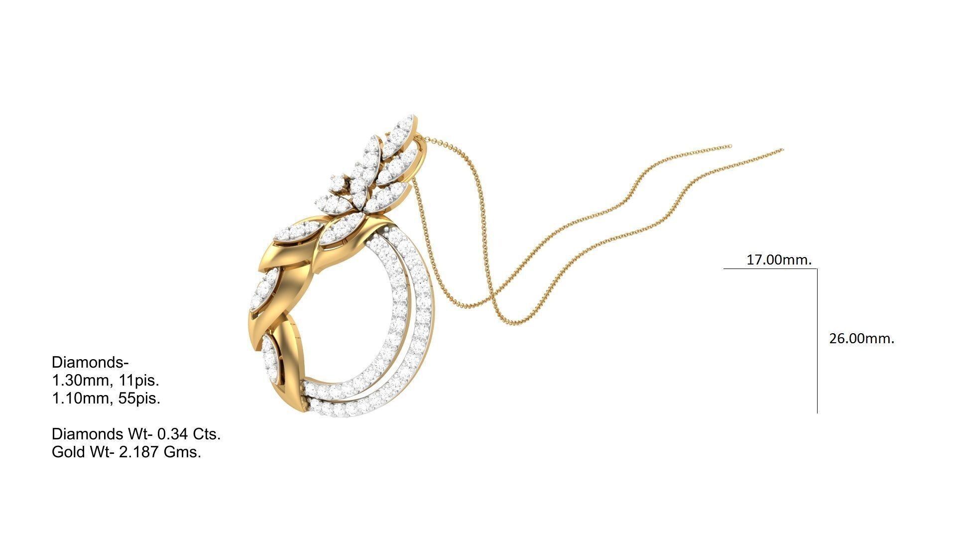 Pendant Earring Set Designs Lot 3D print model_93