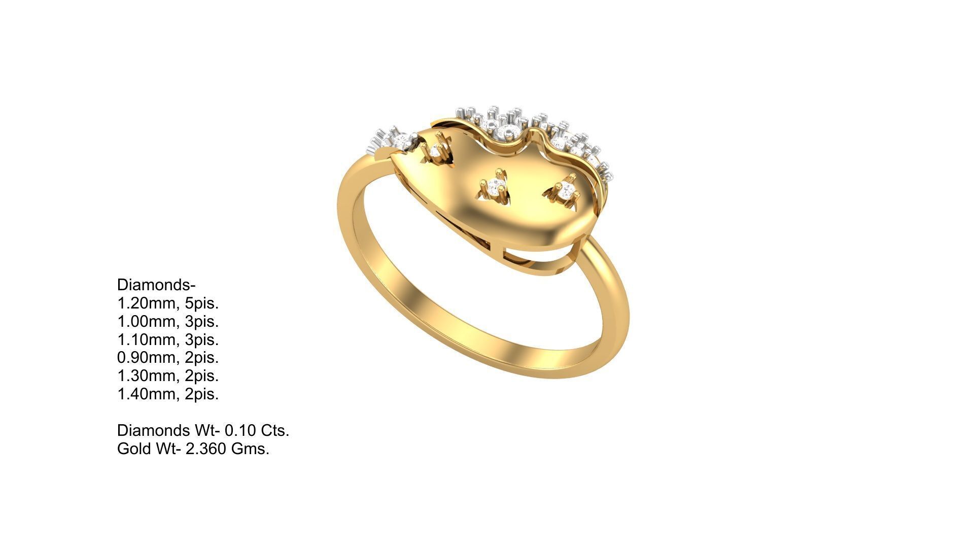 Pendant Earring Set Designs Lot 3D print model_51