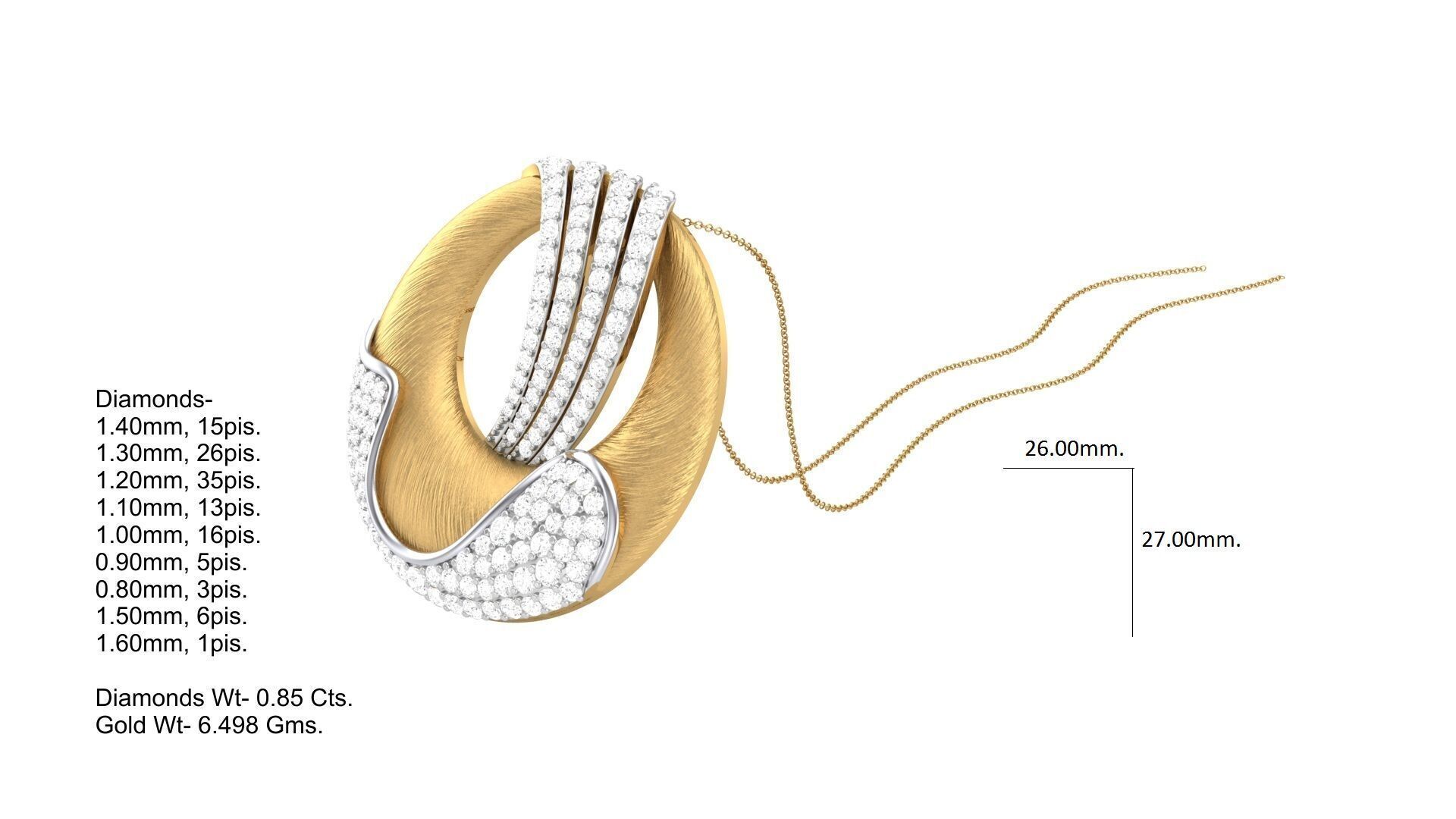 Pendant Earring Set Designs Lot 3D print model_99