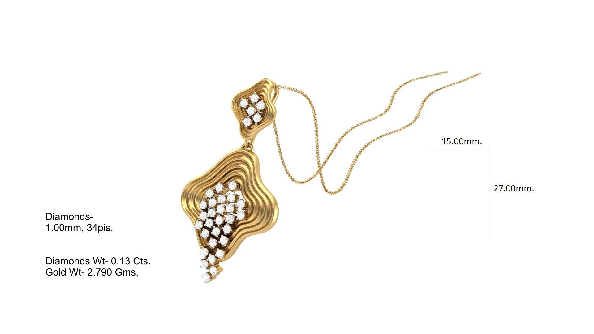 Pendant Earring Set Designs Lot 3D print model_105