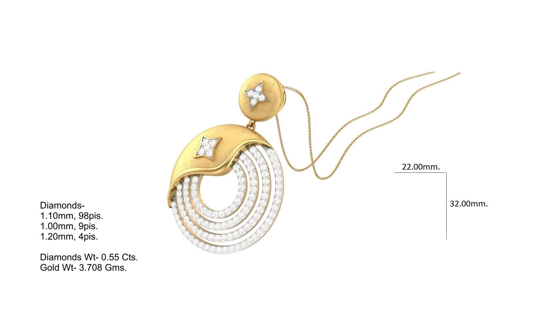 Pendant Earring Set Designs Lot 3D print model_77