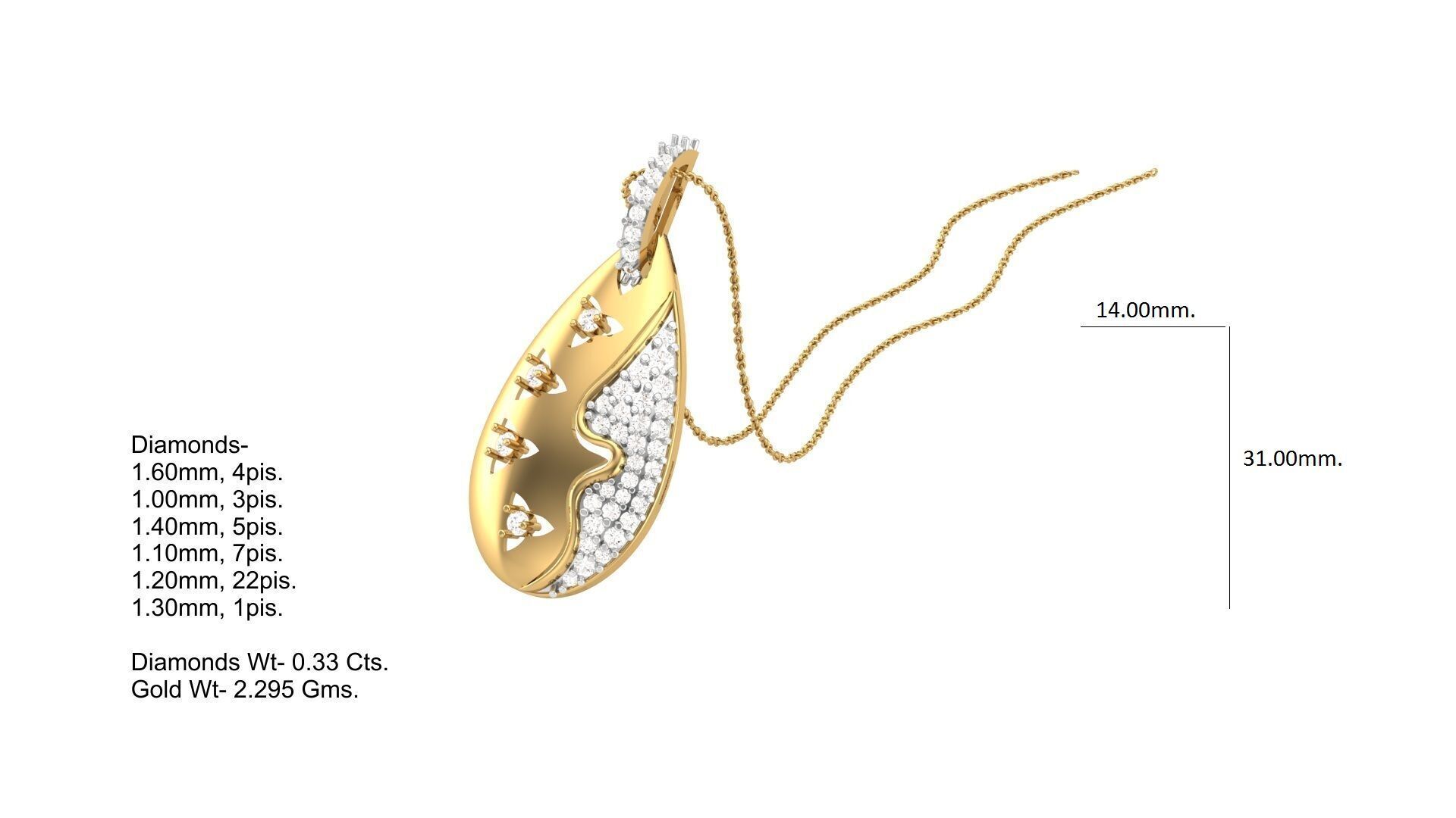 Pendant Earring Set Designs Lot 3D print model_53