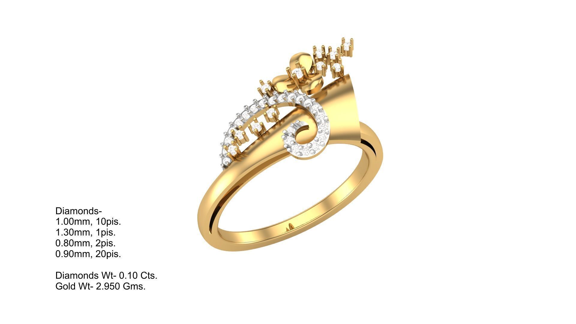 Pendant Earring Set Designs Lot 3D print model_10