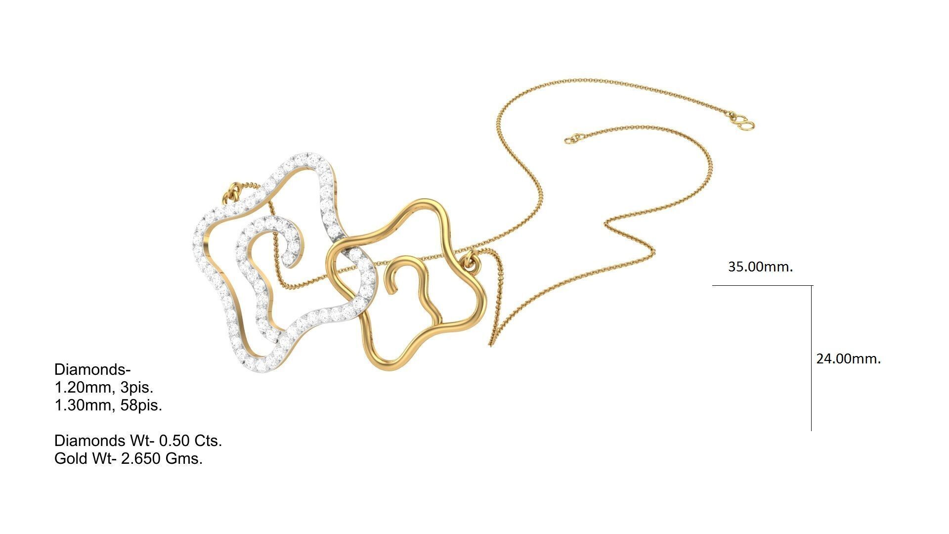 Pendant Earring Set Designs Lot 3D print model_122