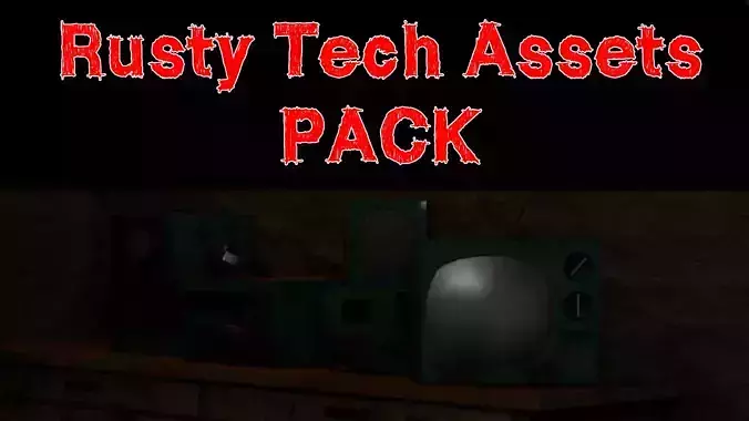 Rusty Tech Assets Pack