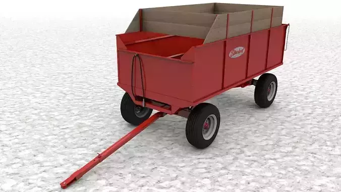 Stan Hoist 6x12 Barge Wagon