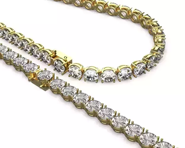 Diamond Tennis Bracelet 6-7 mm 1 carat 5 sizes