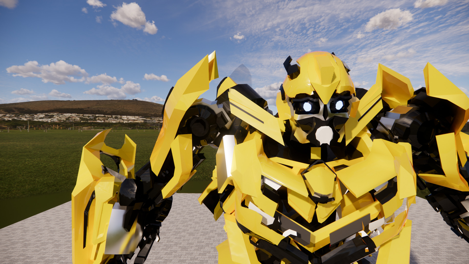 Bumblebee TRANSFORMERS 3D MODEL 3D model_1