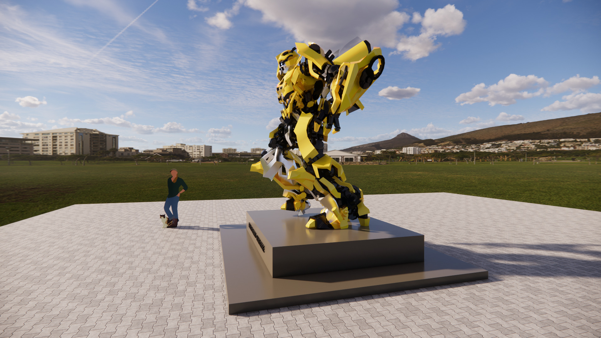 Bumblebee TRANSFORMERS 3D MODEL 3D model_3