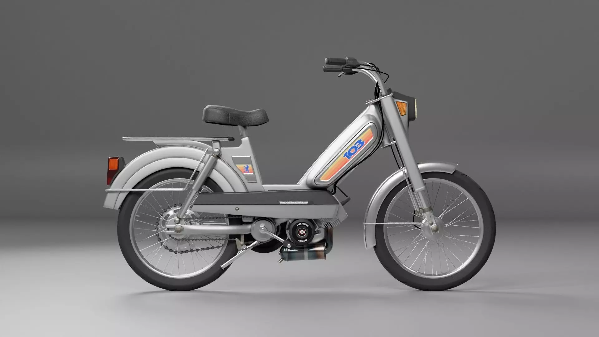 PEUGEOT 103 MVL 1990 3D model