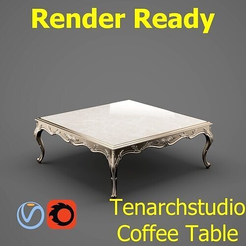 Tenarchstudio roberto giovannini  coffee table render ready 3D model