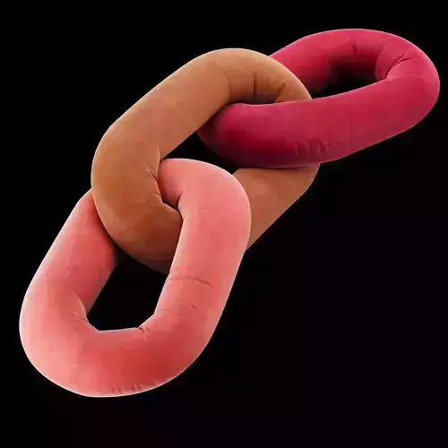 Chain sofa 1 3D model