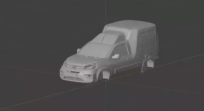 Fiat Fiorino 2025 3D print model