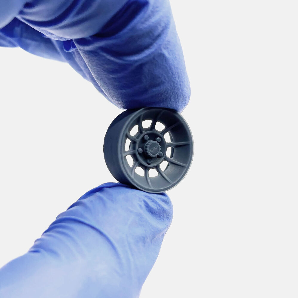 15x7 American Racing Vector Wheel and Brake 3D print model_2