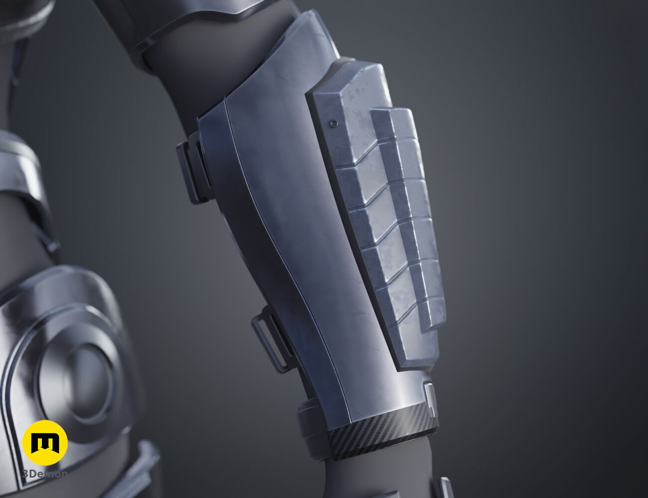 N7 Female Shepard Armor - Mass Effect 3D print model_12