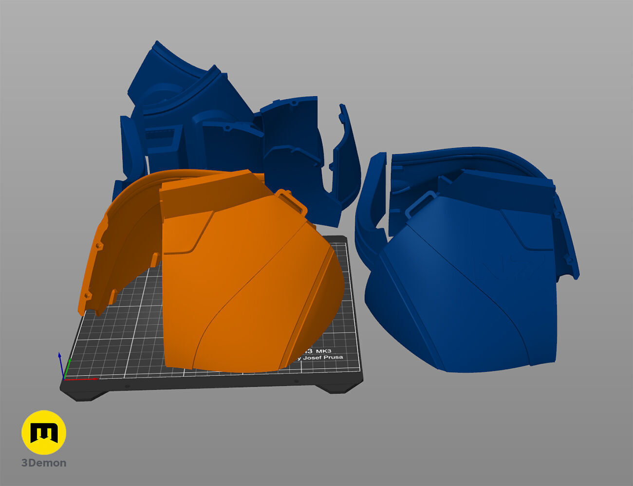 N7 Female Shepard Armor - Mass Effect 3D print model_8