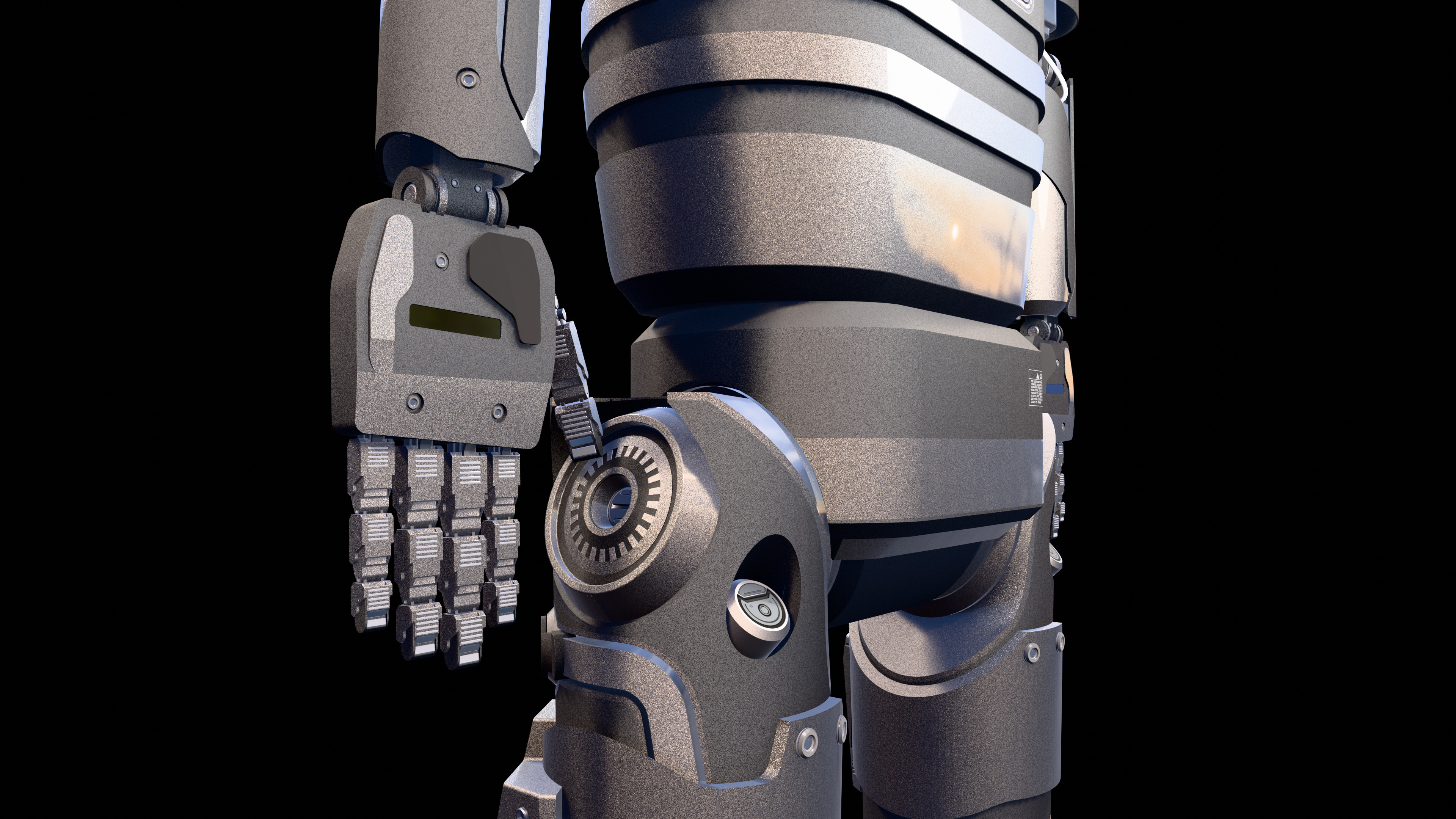 Robot 3D model_3