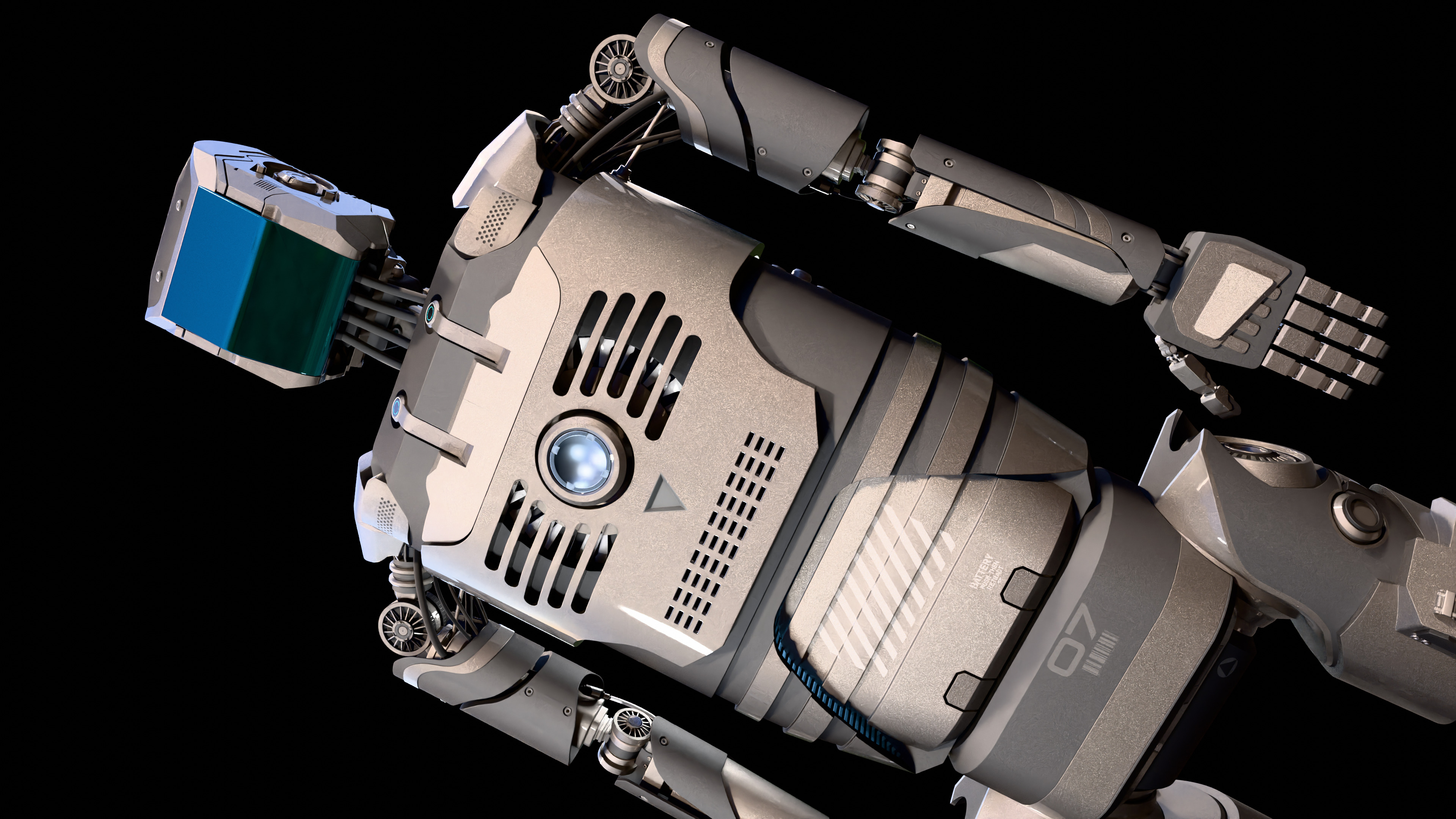 Robot 3D model_9