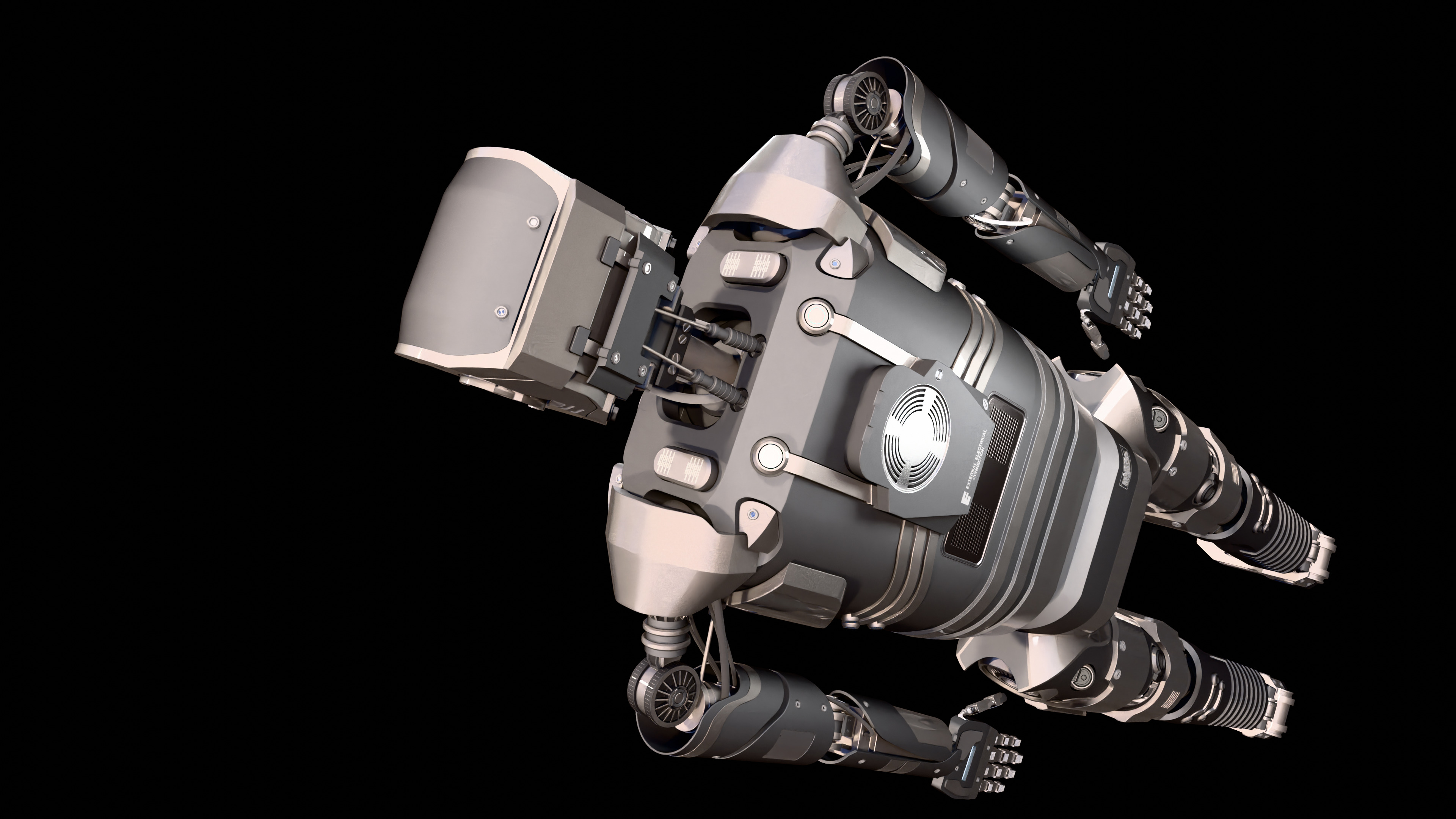 Robot 3D model_11