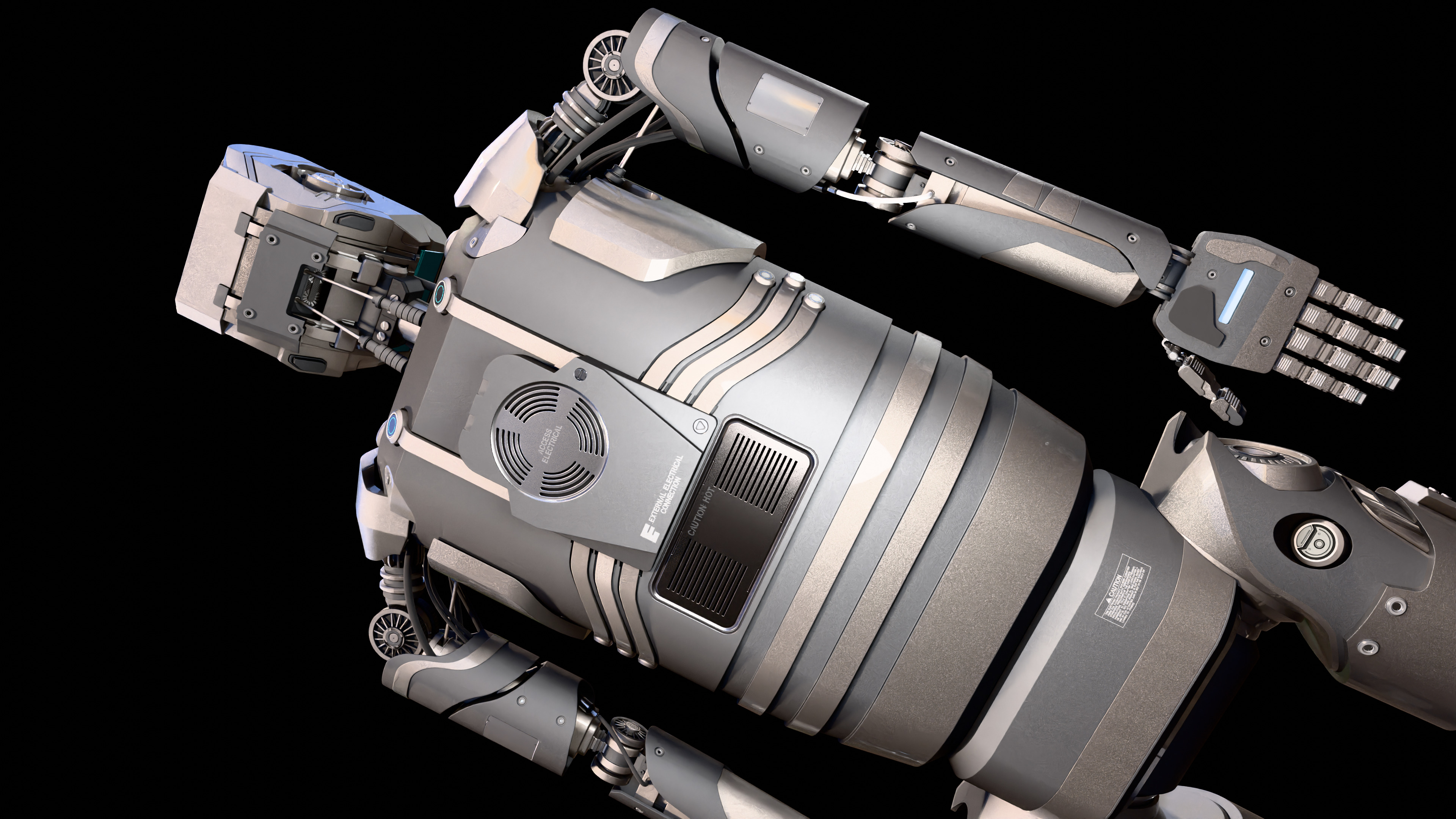 Robot 3D model_10