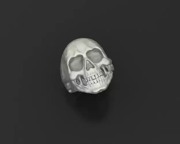 Skull Ring 3D print model