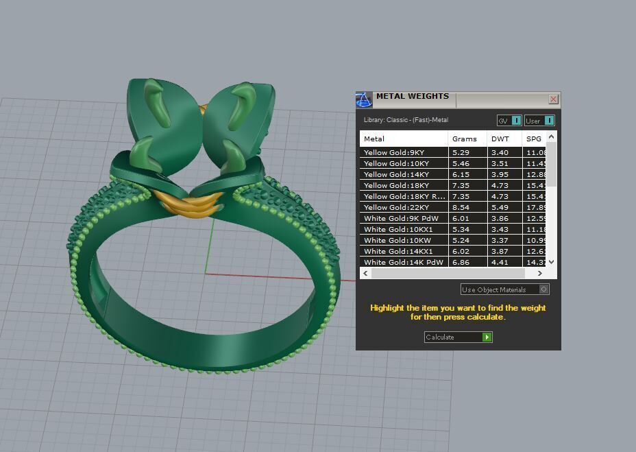 Cushion  in a flower Ring 3D print model_9