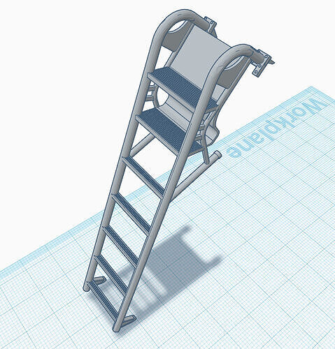 F22 boarding ladder Free 3D print model