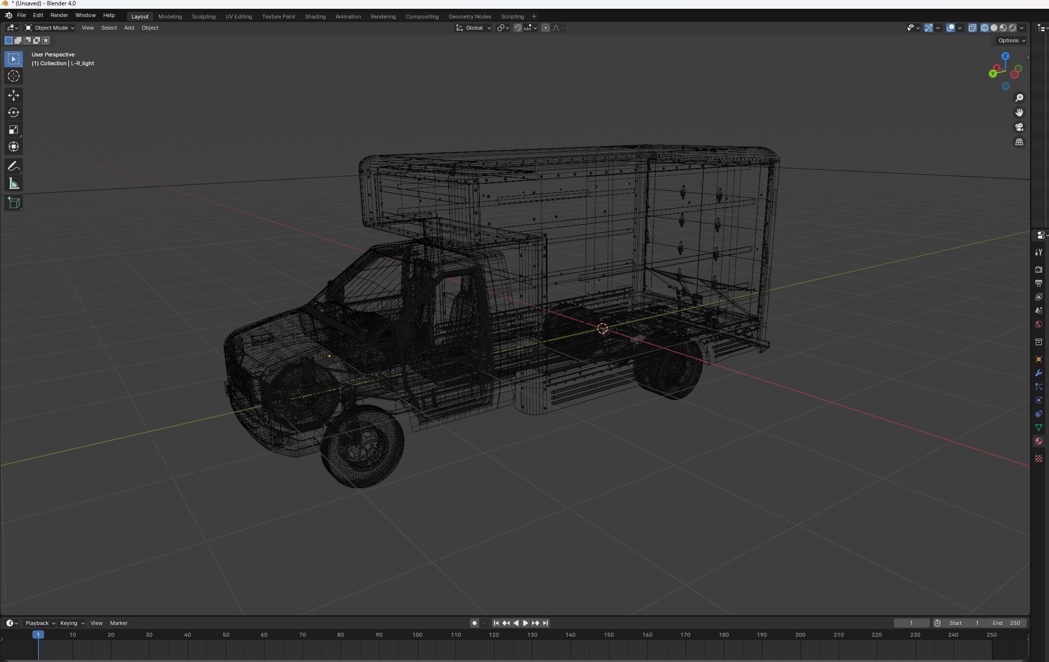 Delivery Truck 3D model_11