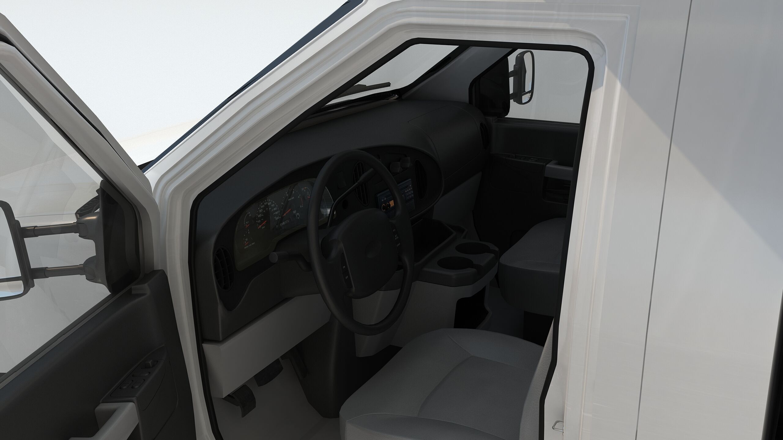 Delivery Truck 3D model_1