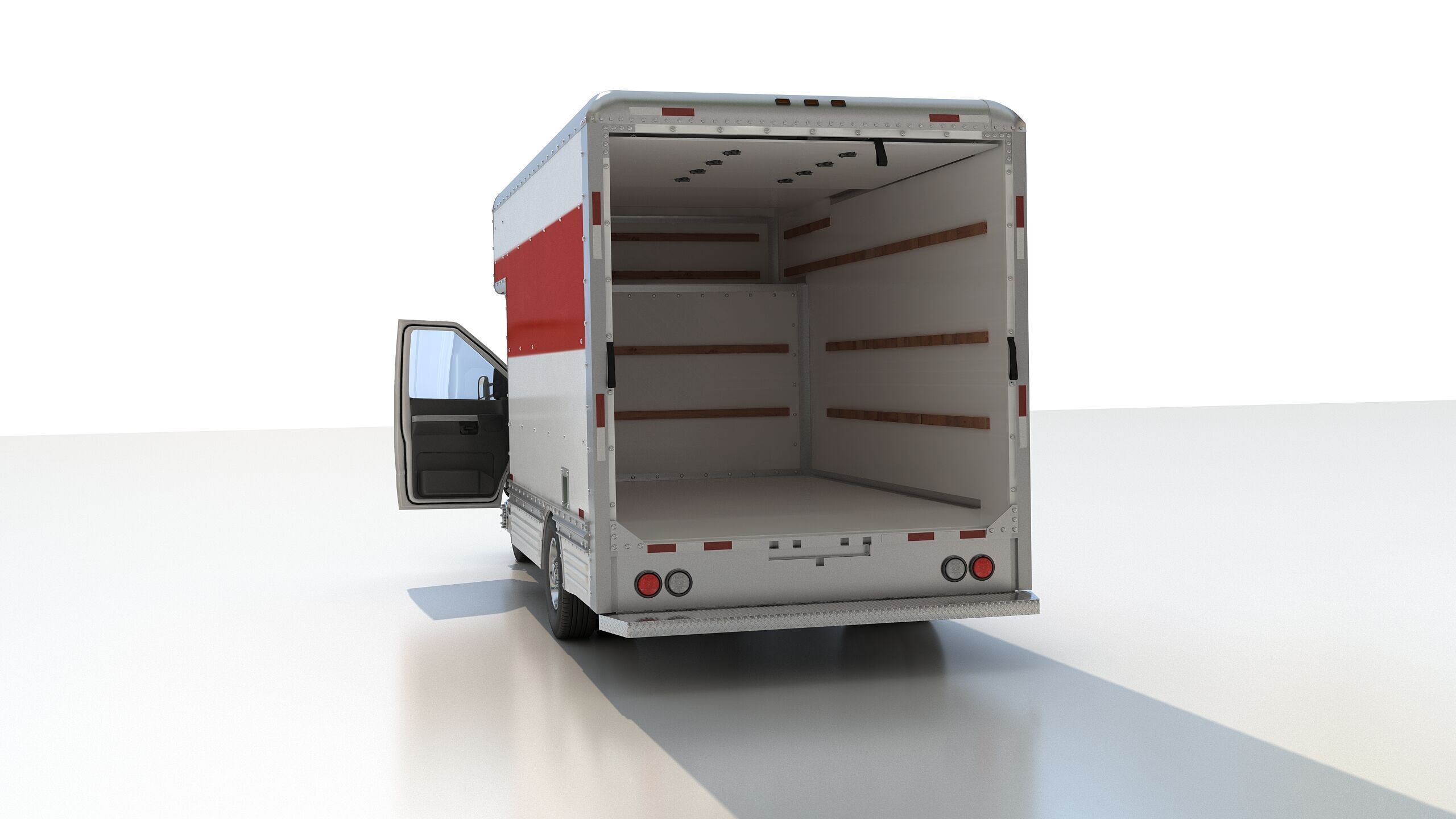 Delivery Truck 3D model_10