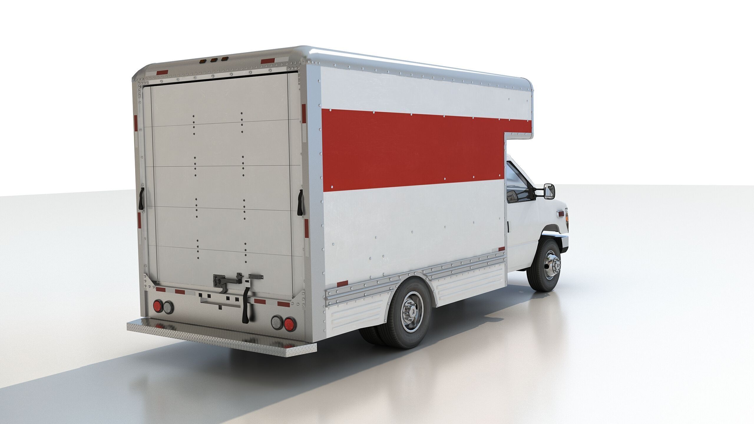 Delivery Truck 3D model_5