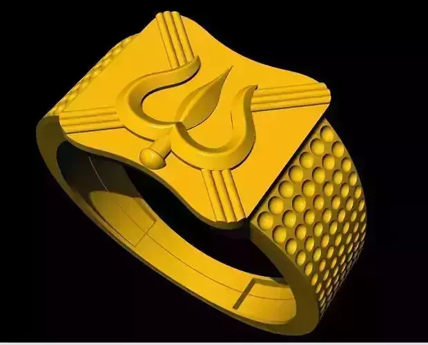 trishul ring 3dm file